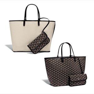 BRAND NEW Goyard St. Louis Tote PM Bag BLACK (REVERSIBLE)